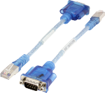 CAN Adapter Cable RJ45/Sub-D9 (M) - Kit with two cables