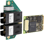 INpact PROFINET Glasvezel Slave Mini PCI Expressmet aansluitkabel en bus-connector print 2x SC-RJ