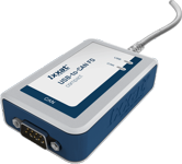 USB-to-CAN FD Compact, 1x CAN-FD of 2.0A/B [D-sub 9]met galvanische scheiding