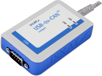 USB-to-CAN V2 Compact, 1x CAN High-Speed [D-sub9]zonder galvanische scheiding